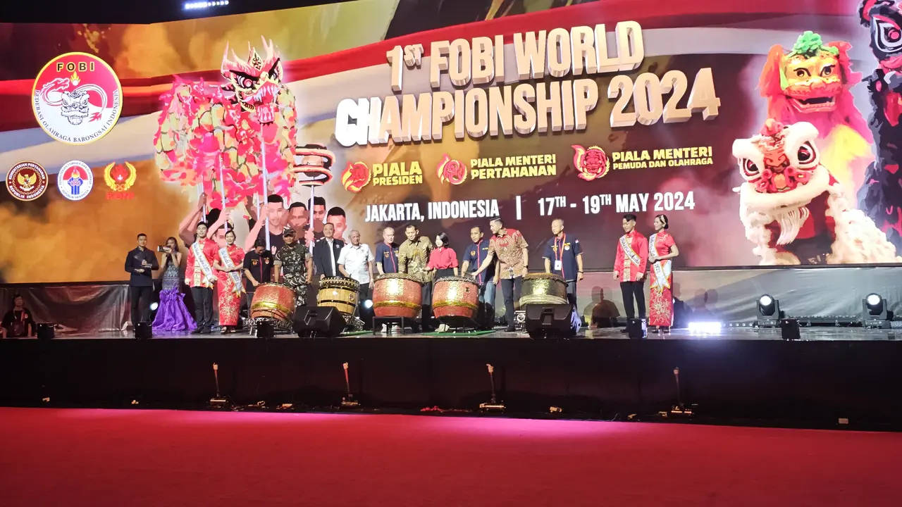 Pembukaan Kejuaraan Dunia Barongsai 2024