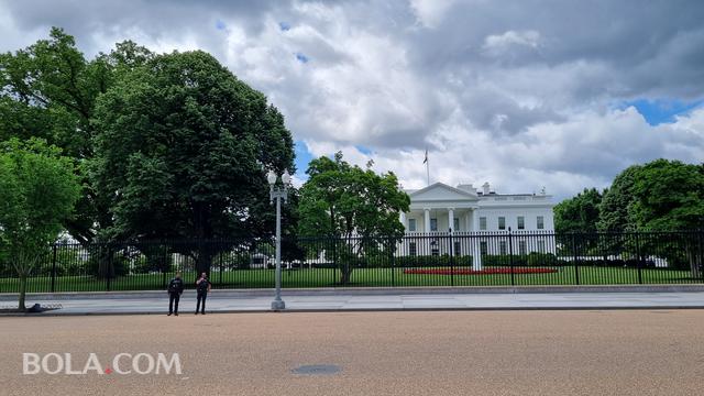 Gedung Putih, White House, di Washington, DC, Amerika Serikat