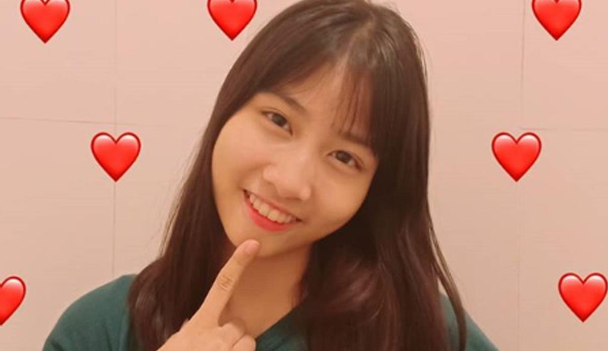 Muthe mengaku bahwa dirinya juga mengagumi girl group jebolan dari JYP Entertainment tersebut.  (Liputan6.com/IG/jkt48.muthe_)