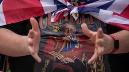 Penobatan Raja Charles III akan berlangsung di Westminster Abbey pada 6 Mei mendatang. (AP Photo/Vadim Ghirda)