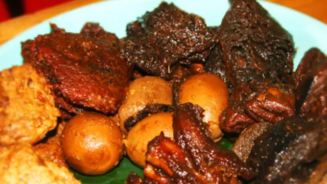 Ilustrasi Tahu dan Tempe Bacem