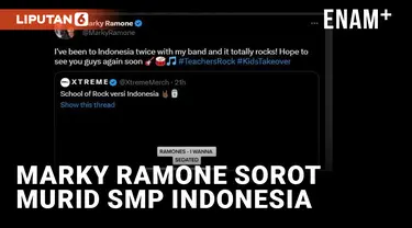 Pentolan Ramones Soroti Video Cover Pelajar SMP Indonesia