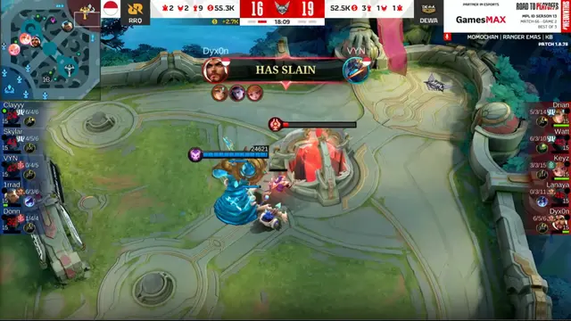 Hasil MPL ID S13 17 Mei 2024: RRQ Hoshi Comeback Dramatis, Dewa United Esports Gigit Jari!
