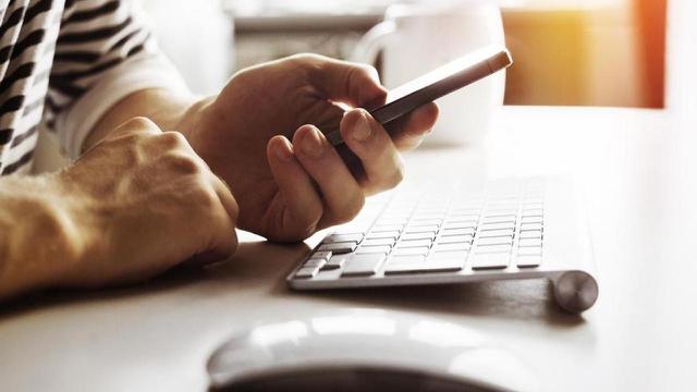 Ilustrasi pembayaran digital