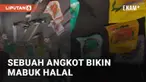 Kejadian tak terduga dialami oleh seorang perempuan ketika naik angkot mengundang perhatian