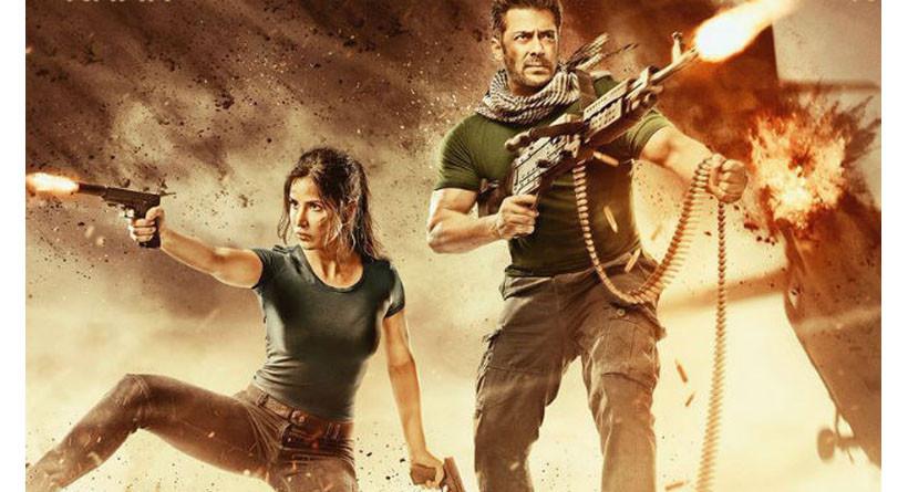 Salah satu poster film Tiger Zinda Hai yang dibintangi Salman Khan dan Katrina Kaif. (Twitter Salman Khan)