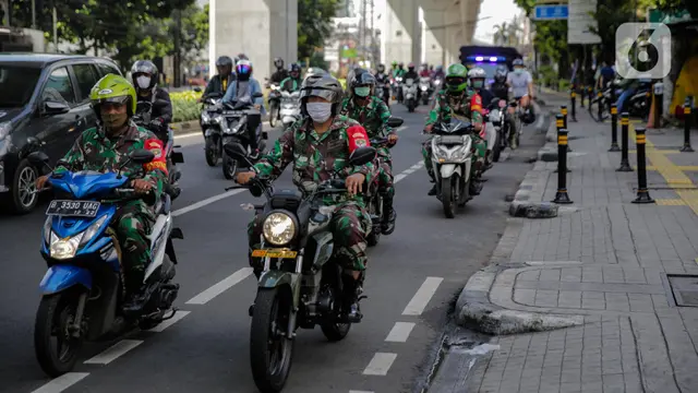 Patroli Gabungan di Kawasan Fatmawati