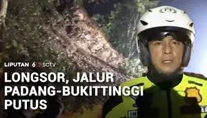Longsor di Lembah Anai, Batu Besar Tutup Jalur Padang-Bukittinggi