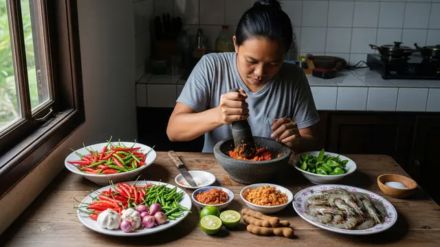 Cara Membuat Sambal Asam Khas Bangka