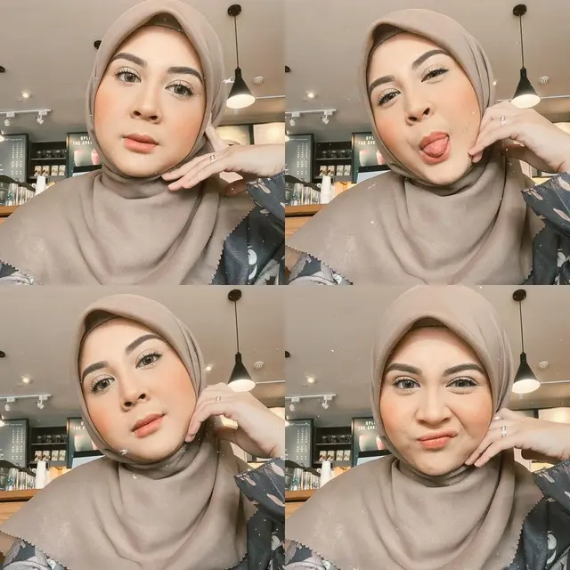 6 Potret Gaya Hijab Kesha Ratuliu, Tutorial Terbarunya Tuai Cibiran