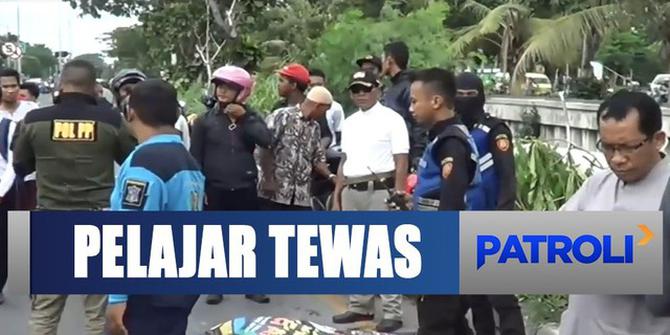 Motor Tabrak Trotoar, Siswa SMP di Surabaya Tewas Saat Boncengan