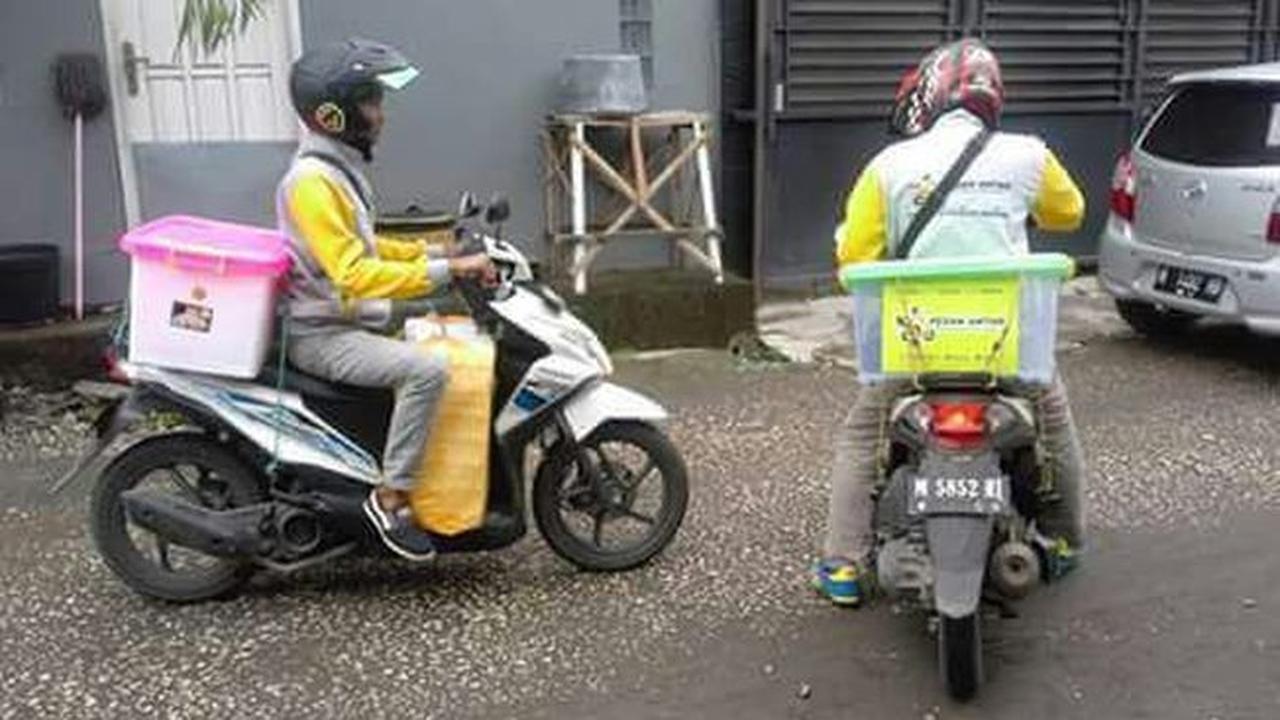 Bisnis layanan Pesan Antar milik Agus Josiansdi. (Foto: Musthofa Aldo/Liputan6.com)