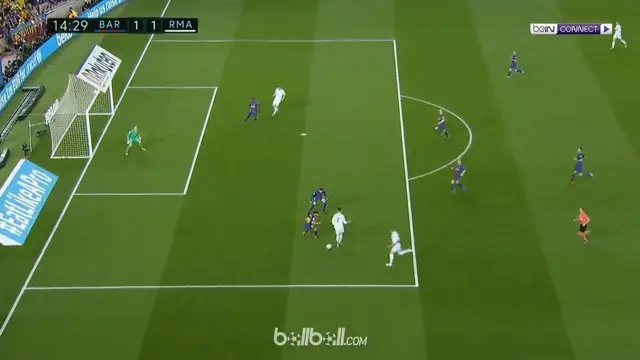 VIDEO: Ronaldo Gemilang di Dalam Kotak Penalti Barcelona