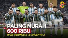 Berita video konferensi pers Ketua Umum PSSI, Erick Thohir, soal cara pembelian dan harga tiket laga FIFA Matchday, Timnas Indonesia melawan Argentina, Senin (29/5/2023).