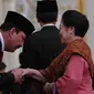 Kepala BIN Budi Gunawan dan Presiden ke-5 RI Megawati Soekarnoputri (Liputan6.com/ Faizal Fanani)