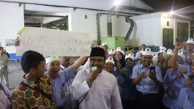 Calon Gurbernur Jawa Timur nomor urut 2, Saifullah Yusuf atau Gus Ipul. (Liputan6.com/Dian Kurniawan)