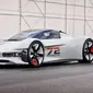 Mobil balap listrik konsep milik Porsche yang baru dirilis untuk video game (Porsche)
