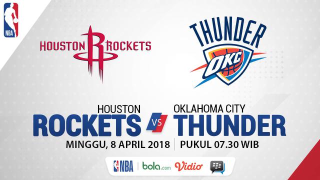 Houston Rockets Vs Oklahoma City Thunders