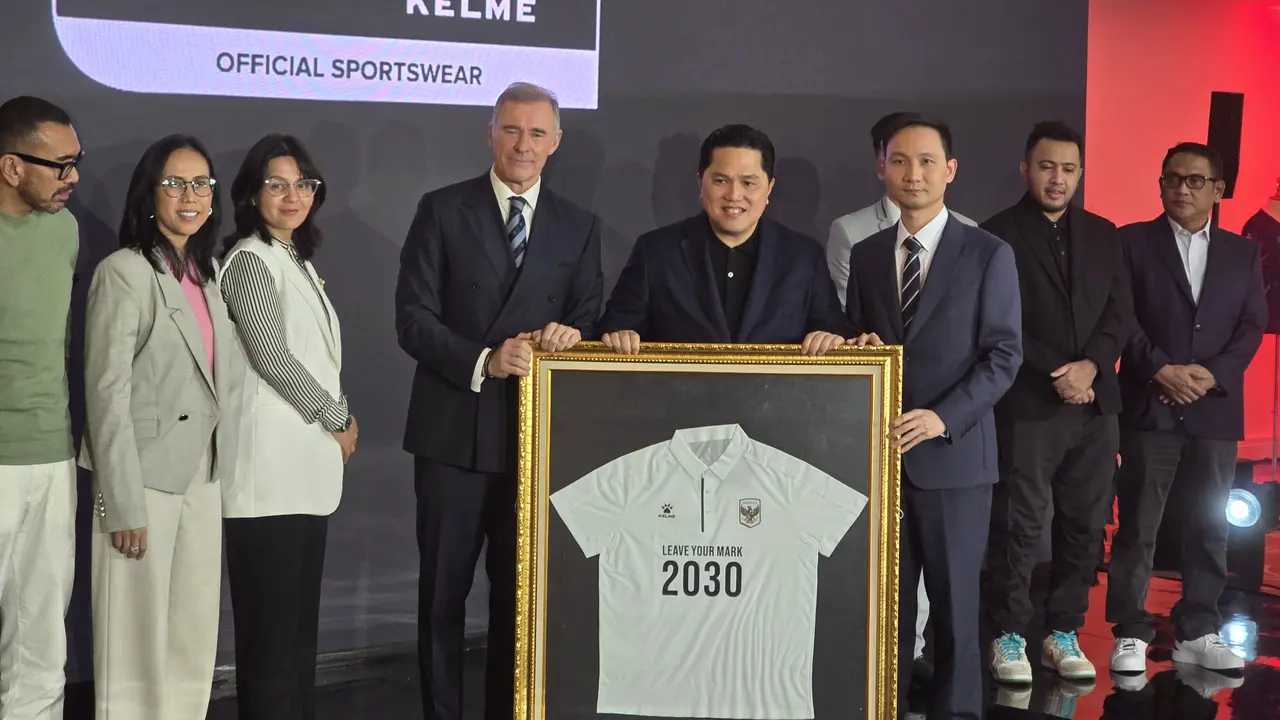 PSSI umumkan Kelme sebagai sponsor apparel baru timnas Indonesia