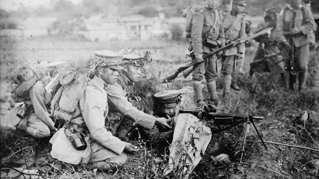 Tentara Jepang pada Perang Dunia II (Wikimedia Commons)