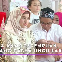 Pasha Ungu dan Adelia Wilhelmina sangat bahagia memiliki anak perempuan. 