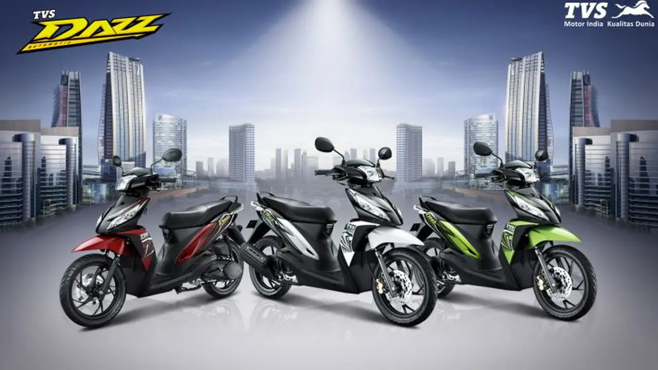 TVS Luncurkan Skutik Yang Ada Charger Handphone-nya