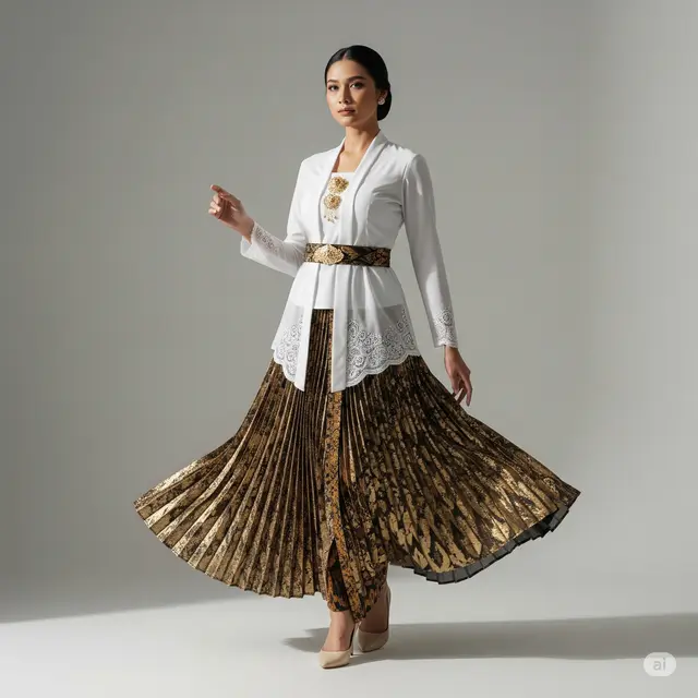 6 Inspirasi Model Rok Songket Kebaya Terbaru untuk Tampilan Eleganmu