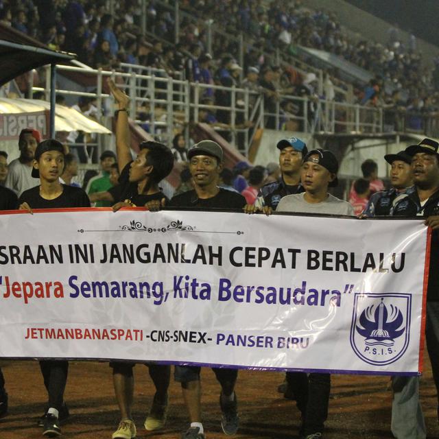 Cerita Perdamaian Suporter Psis Persijap Berkat Kemauan Kuat Dan