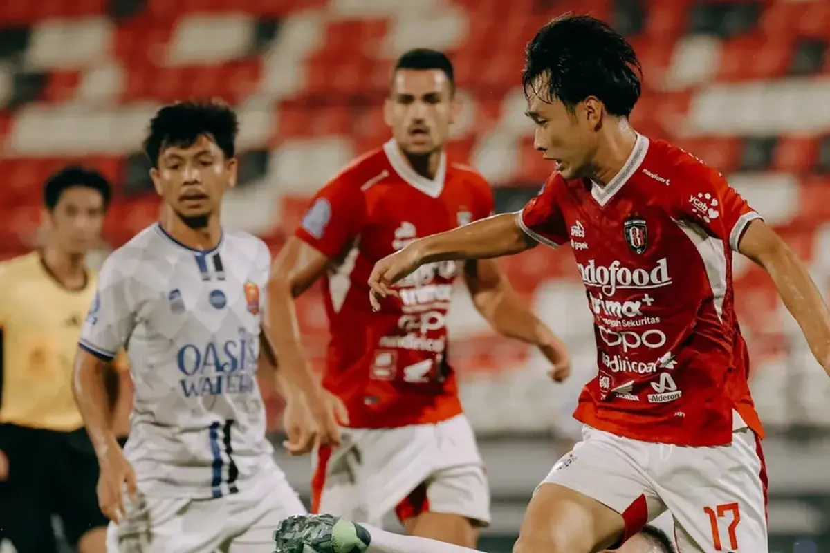 Bali United Vs Persijap Jepara