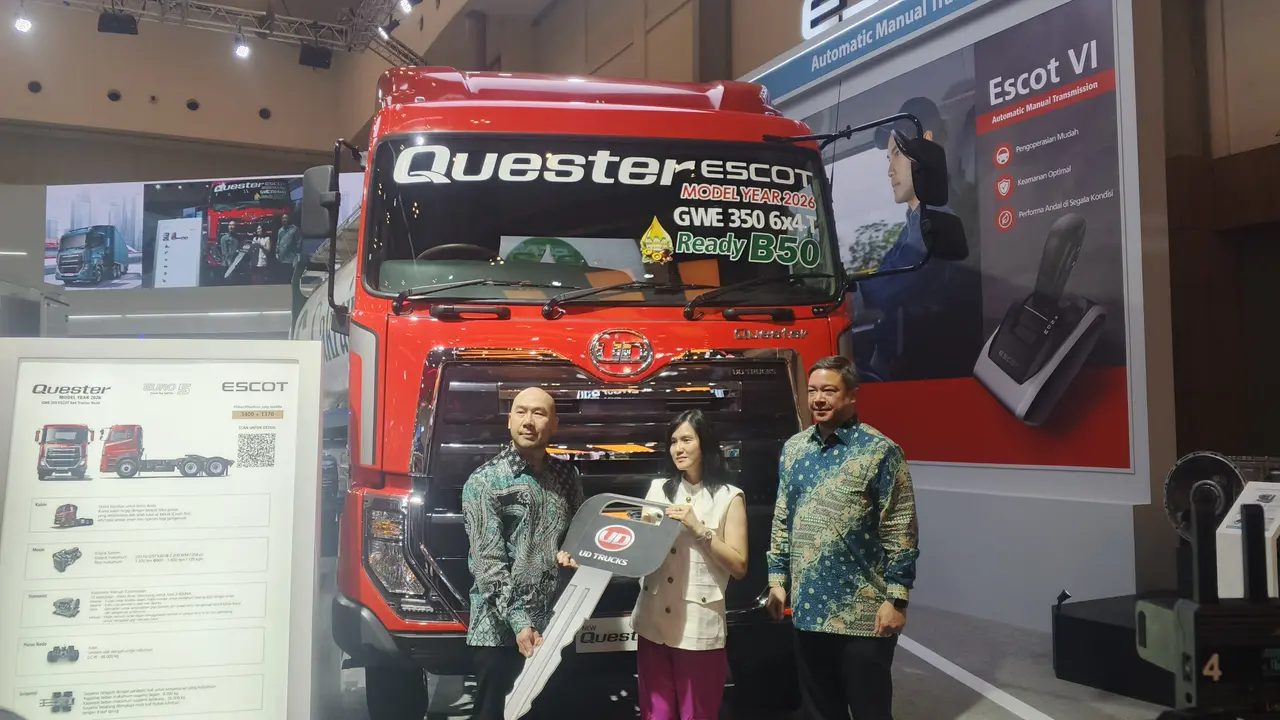 Truk terbaru dari UD Truck.