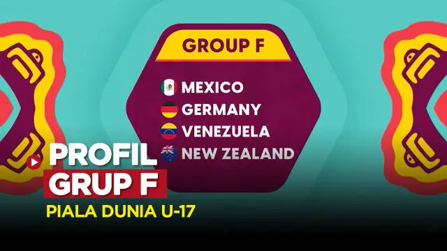 Berita video, Grup F Piala Dunia U-17 2023 berisikan empat negara yakni Meksiko, Jerman, Venezuale dan Selandia Baru.