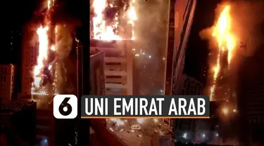 ABBCO Tower di Sharjah, Uni Emirate Arab terbakar hebat Selasa (5/5/20) malam. Namun ada kisah menarik dalam tragedi itu.
