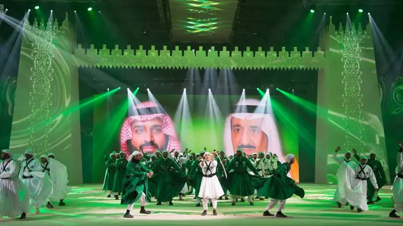 Raja Salman mengundang Indonesia untuk tampil dalam Festival Janadriyah di Arab Saudi (gambar di atas) (sumber: Duta Besar RI untuk Arab Saudi Agus Maftuh Abegebriel)