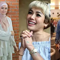 Ayudia Bing Slamet, Nikita Mirzani, dan Rio Dewato. (Bintang Pictures)