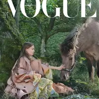 Greta Thunberg jadi sampul Vogue Scandinavia. Foto: Instagram.