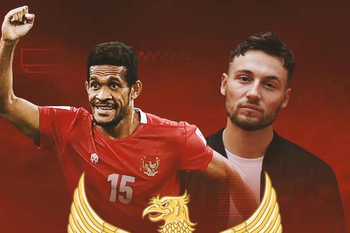 Timnas Indonesia - Ricky Kambuaya. dan Marc Klok