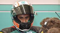 Hafizh Syahrin resmi tampil di MotOGP 2018 setelah dikontrak Tech3 (Peter PARKS / AFP)