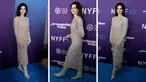 Foto kolase Anne Hathaway saat menghadiri pemutaran perdana film "Armageddon Time" selama Festival Film New York ke-60 di Alice Tully Hall  di New York pada Rabu, 12 Oktober 2022. (Photo by Charles Sykes/Invision/AP)