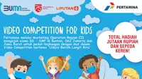 Video Competition for Kids bertema Udara Bersih Langit Biru.