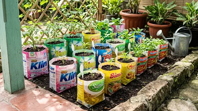 Kemasan Plastik Fleksibel (Detergen, Minyak Goreng, Snack)