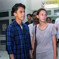 Fandy Christian dan Dahlia Poland (Deki Prayoga/Bintang.com)