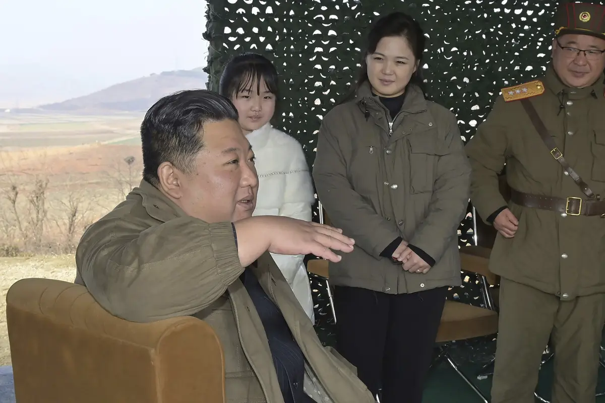 Putri Kim Jong Un Tampil Perdana saat Peluncuran Rudal Korut