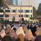 Pemerintah Provinsi (Pemprov) DKI Jakarta menggelar pelaksanaan Salat Idul Adha 1447 Hijriah di halaman Balai Kota DKI, Jakarta Pusat, Rabu (27/5/2026). (Liputan6/Winda Nelfira)