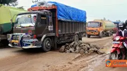 Kerusakan Ruas Jalan Muaro Jambi