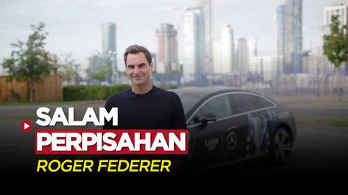 VIDEO: Roger Federer Umumkan Pensiun dari Dunia Tenis