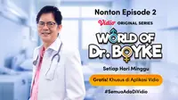 Vidio Original Series World of Dr. Boyke dapat disaksikan setiap hari Minggu. (Sumber: Vidio)