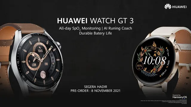 Pantau Kesehatan dengan Jam Tangan Pintar yang Serbaguna dari Huawei Watch GT 3