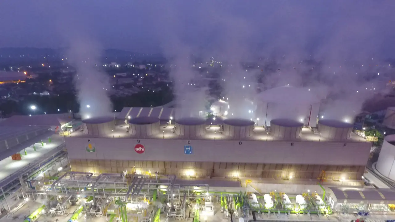 Salah satu pabrik Petrokimia Gresik