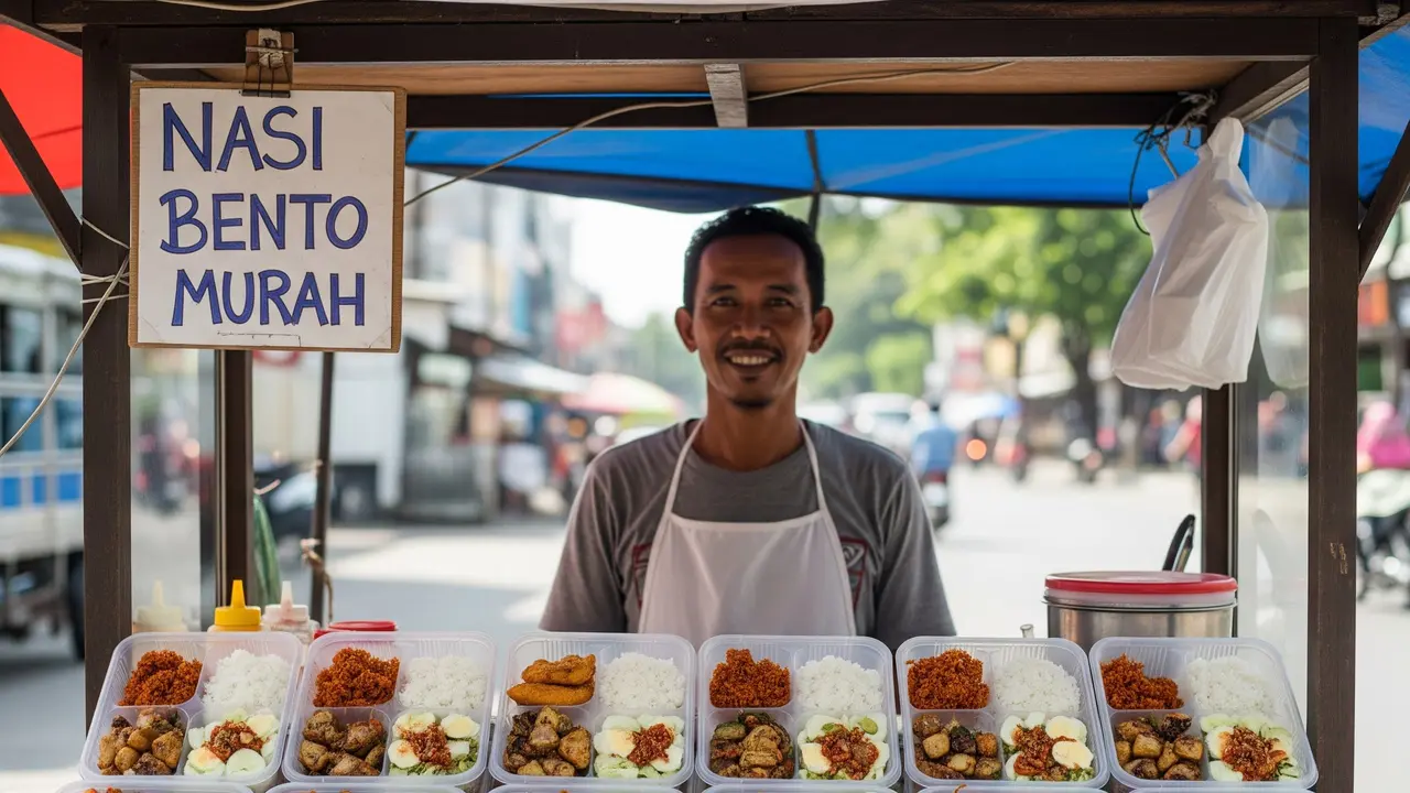 Ide Jualan Nasi Bento Rp 10.000an