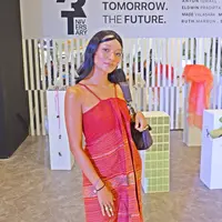 Asmara Abigail setelah konferensi pers Aku dan Kain di Senayan City, Jakarta, 27 September 2019. (Liputan6.com/Asnida Riani)